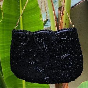 Beaded vintage handbag
